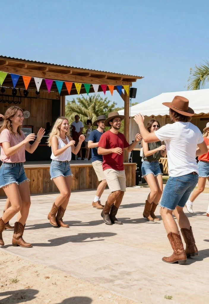 19 Western Bachelorette Party Ideas That Rock - 4. Line Dancing Lessons 1