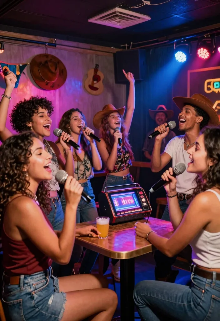 19 Western Bachelorette Party Ideas That Rock - 9. Country Music Karaoke 1