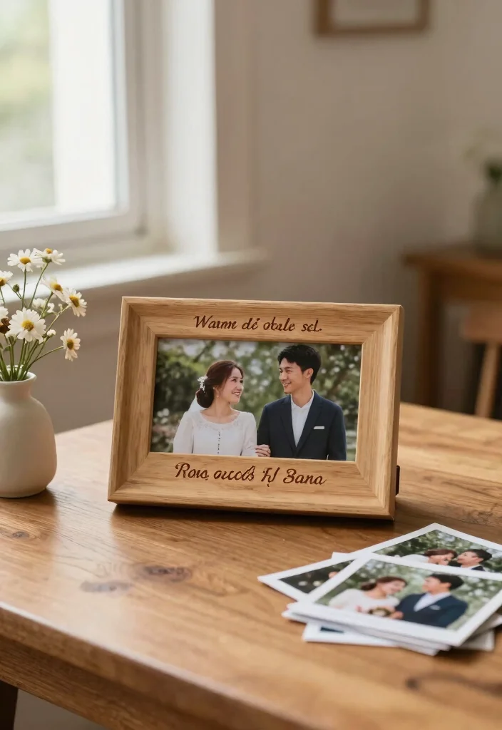 10 Simple Wedding Gifts You Can Personalize Same-Day - 1. Customized Photo Frames 1