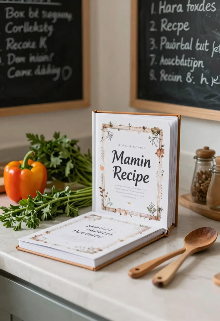 10 Simple Wedding Gifts You Can Personalize Same-Day - 5. Personalized Recipe Books 1