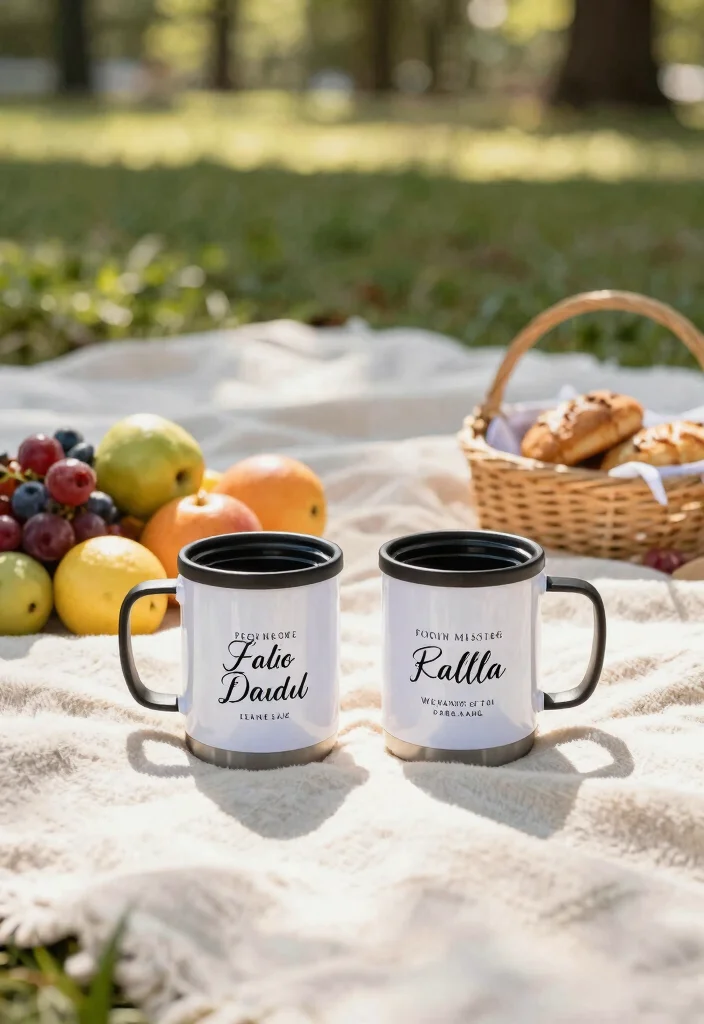 10 Simple Wedding Gifts You Can Personalize Same-Day - 8. Personalized Travel Mugs 1