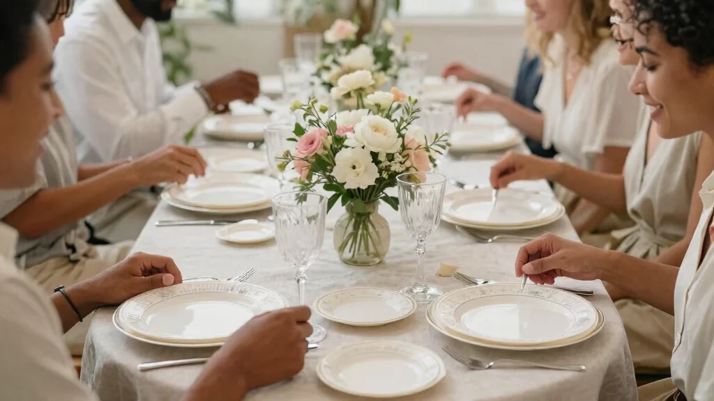 12 Disposable Wedding Table Settings That Look Like Real China
