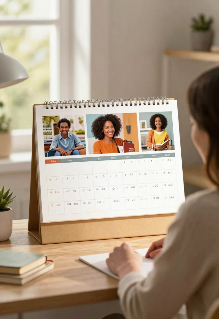 12 Wedding Gifts for Mom She'll Actually Display at Home - 8. Personalized Calendar 1