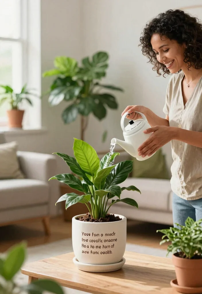 12 Wedding Gifts for Mom She'll Actually Display at Home - 9. Custom Plant Pot 1