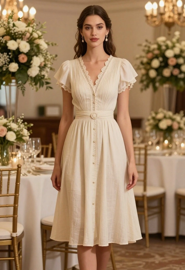 14 Black Tie Wedding Guest Outfit Ideas That Don't Require Tailoring - 14. Vintage-Inspired Cocktail Dress 1
