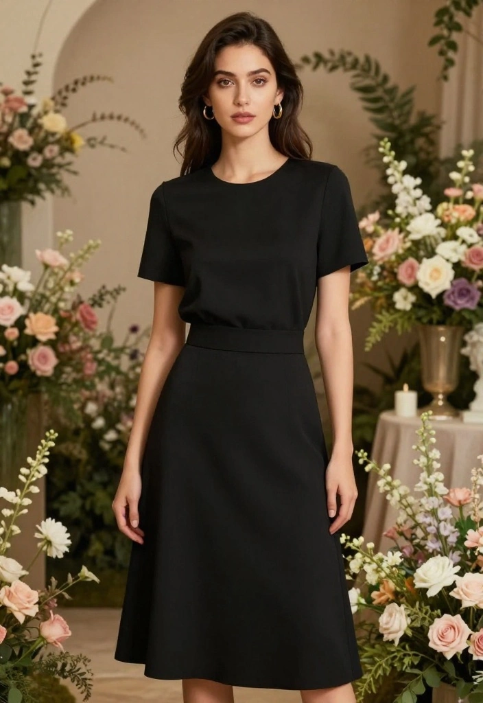 14 Black Tie Wedding Guest Outfit Ideas That Don't Require Tailoring - 5. Statement Midi Skirt 1