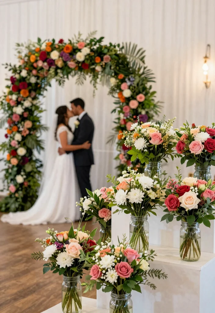 14 Wedding Decorations List With Venue-Provided vs DIY Split - 3. Floral Arrangements: Nature's Beauty 1