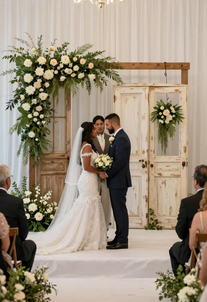 14 Wedding Decorations List With Venue-Provided vs DIY Split - 6. Backdrops: Your Photo Opportunity 1