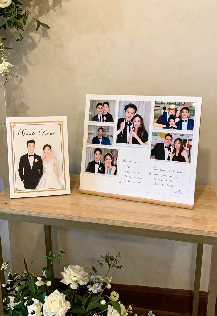 14 Wedding Decorations List With Venue-Provided vs DIY Split - 8. Guest Book Alternatives: Unique Memories 1