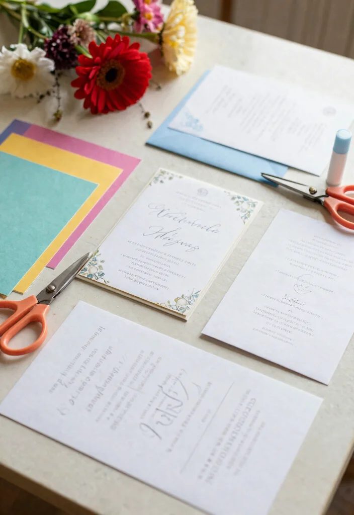 15 Affordable Wedding Invitations That Look Expensive - 12. DIY Invites 1