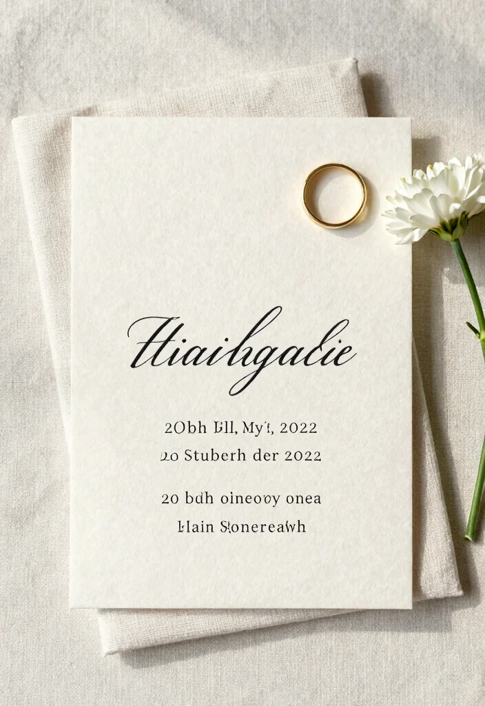 15 Affordable Wedding Invitations That Look Expensive - 2. Minimalist Chic 1