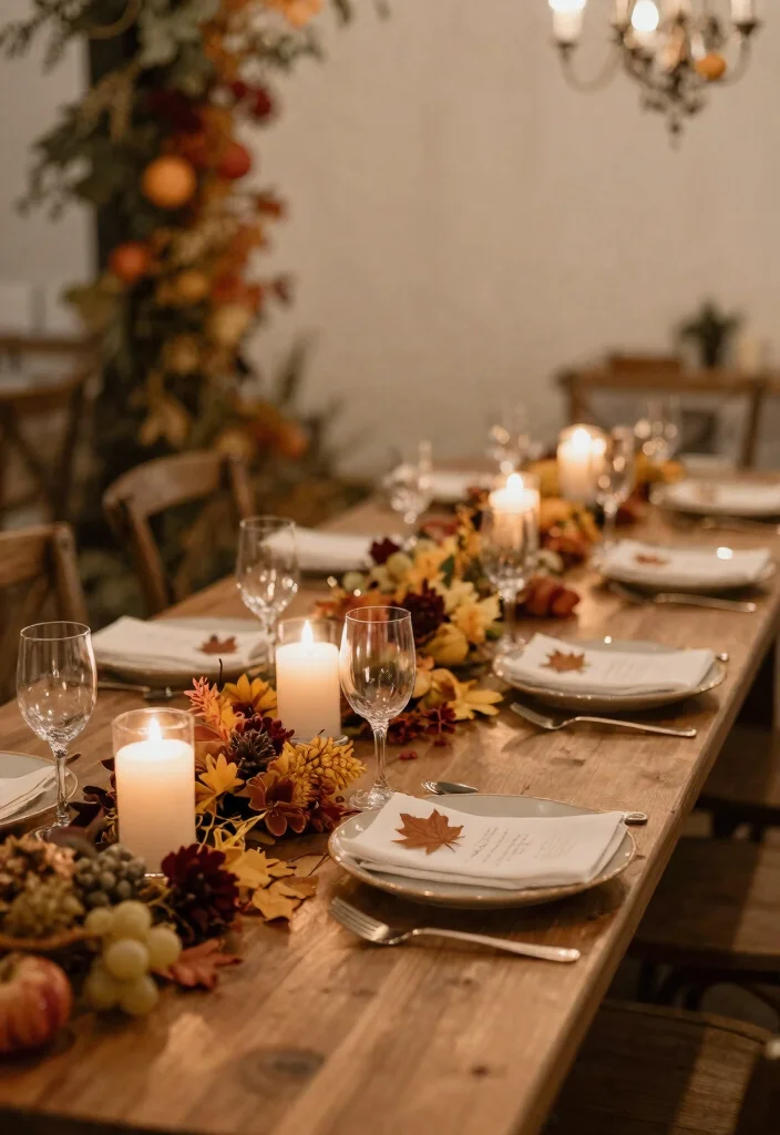 15 Autumn Wedding Table Decorations Without Messy Dried Leaves - Conclusion 1