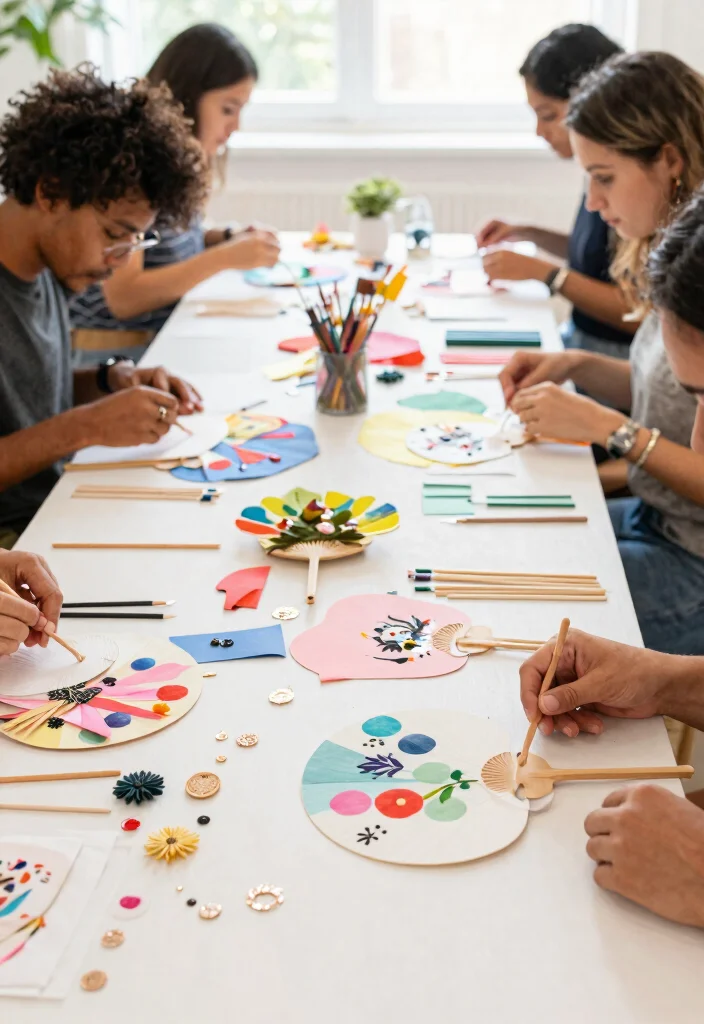 15 DIY Wedding Gifts for Guests That Don't Look Homemade - 8. DIY Personalized Fans 1
