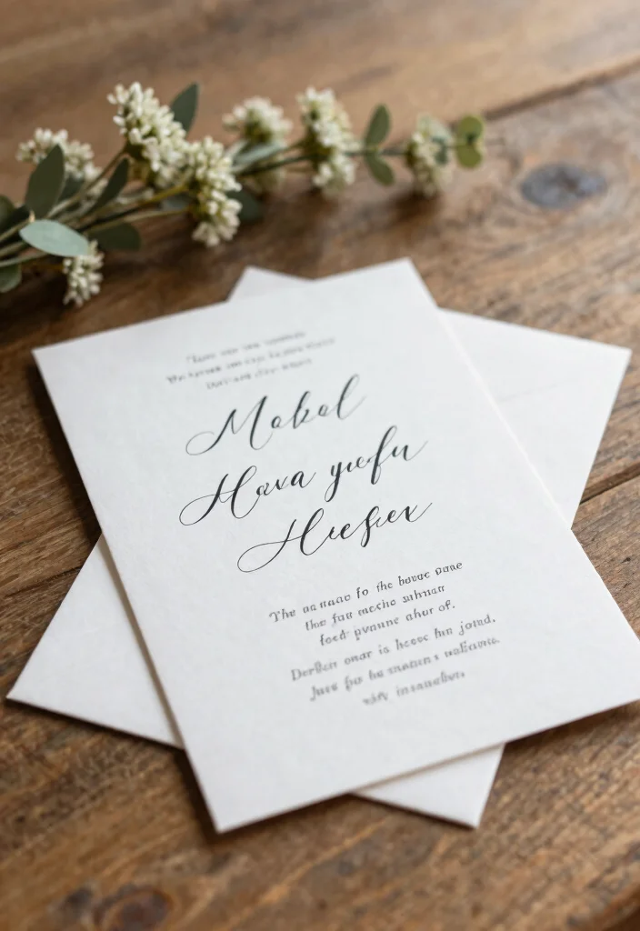 15 Earthy Wedding Invitations That Don't Look Too Casual - 10. Personalized Touches 1