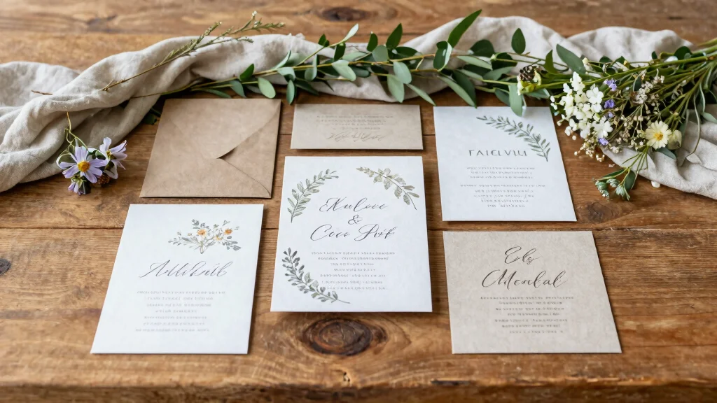 15 Earthy Wedding Invitations That Don't Look Too Casual