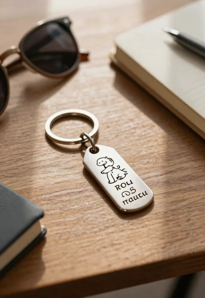 15 Gifts for Best Friend Wedding That She'll Actually Use After - 13. Engraved Keychain 1
