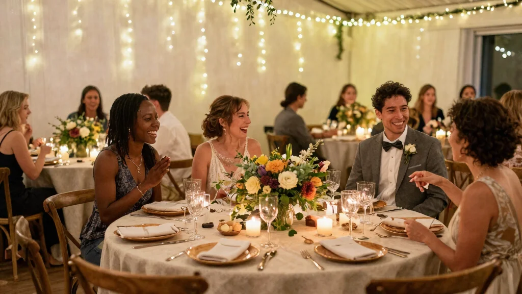 15 Round Wedding Table Decorations That Fill the Space
