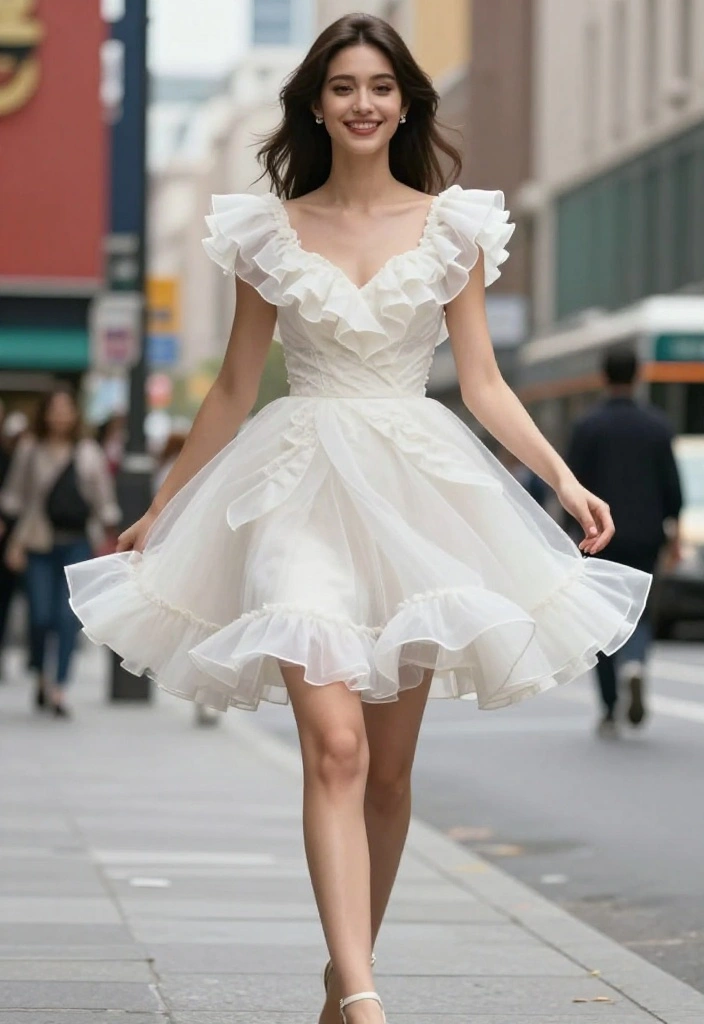 15 Wedding Dresses for Petite Women That Don't Need Tailoring - 11. Short and Sassy 1