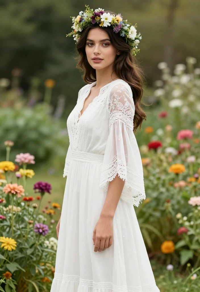 15 Wedding Dresses for Petite Women That Don't Need Tailoring - 4. Bohemian Dreams 1