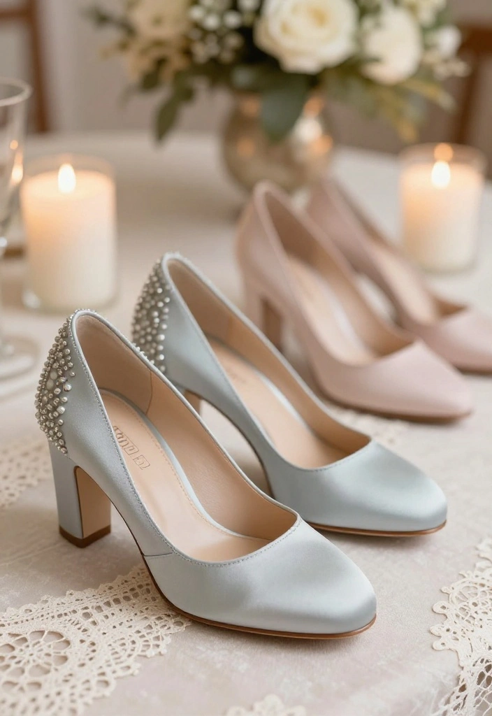 15 Wedding Heels for Women That Last All Night Without Pain - 1. The Classic Block Heel 1