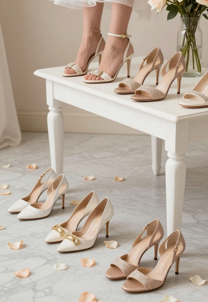 15 Wedding Heels for Women That Last All Night Without Pain - 2. Chic Slingbacks 1