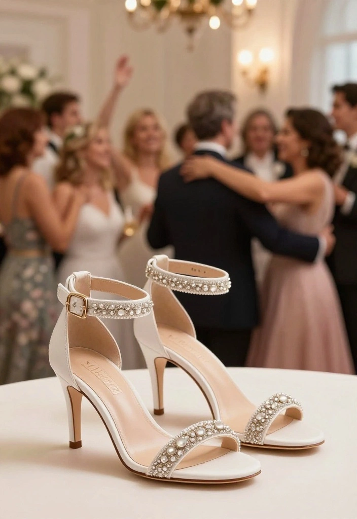 15 Wedding Heels for Women That Last All Night Without Pain - 5. Fashionable Ankle Straps 1