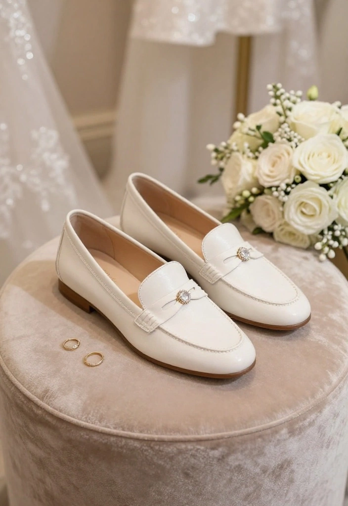 15 Wedding Heels for Women That Last All Night Without Pain - 8. Luxe Loafers 1