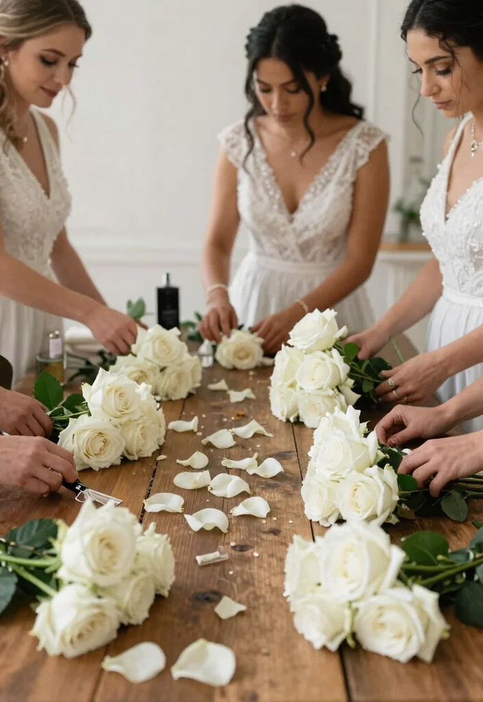 15 White Wedding Flowers That Stay Fresh Without a Florist - 1. Classic White Roses 1