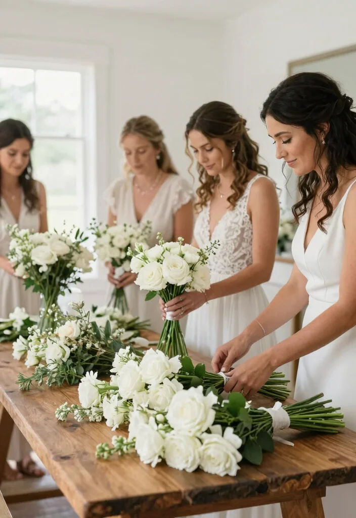 15 White Wedding Flowers That Stay Fresh Without a Florist - 13. Pure White Stocks 1