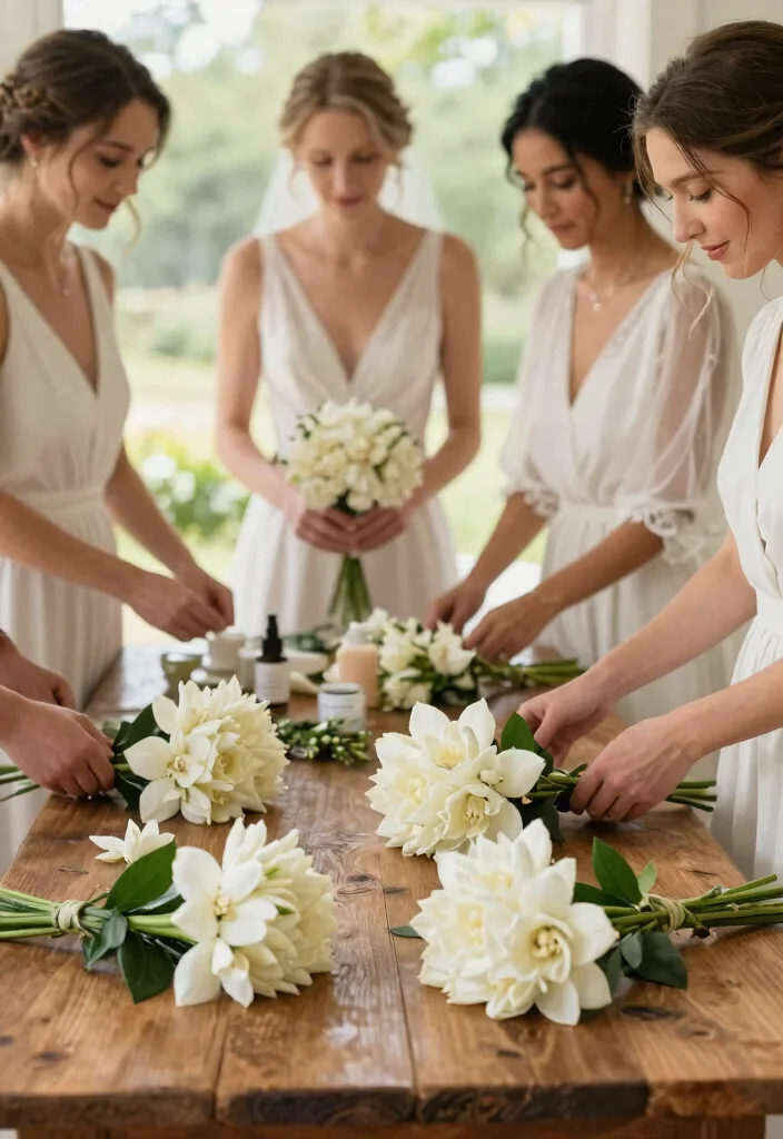 15 White Wedding Flowers That Stay Fresh Without a Florist - 7. Elegant Gardenias 1