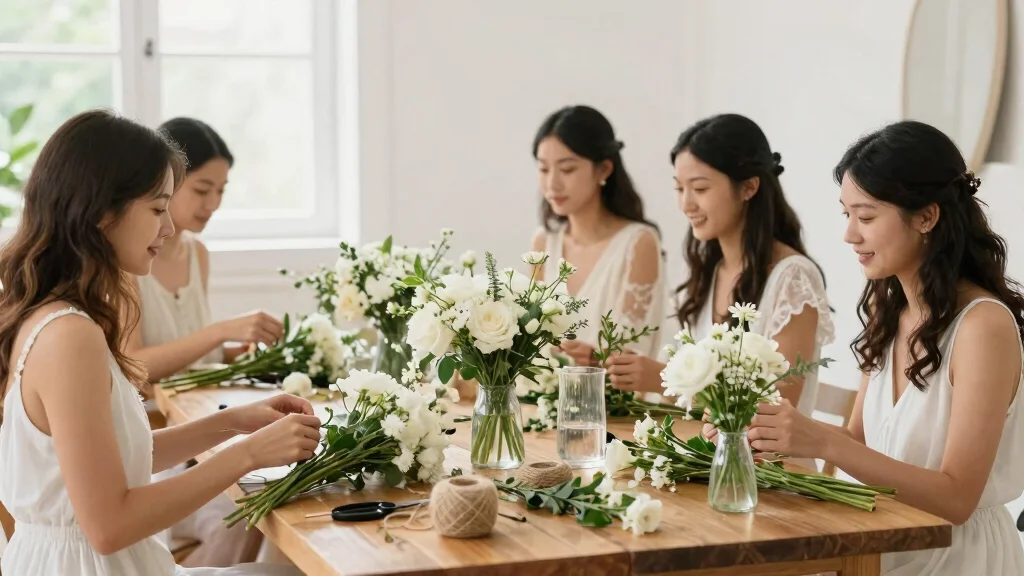 15 White Wedding Flowers That Stay Fresh Without a Florist